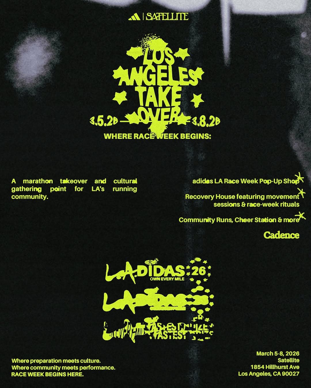 MILE ZERO — adidas x Satellite Pop-Up