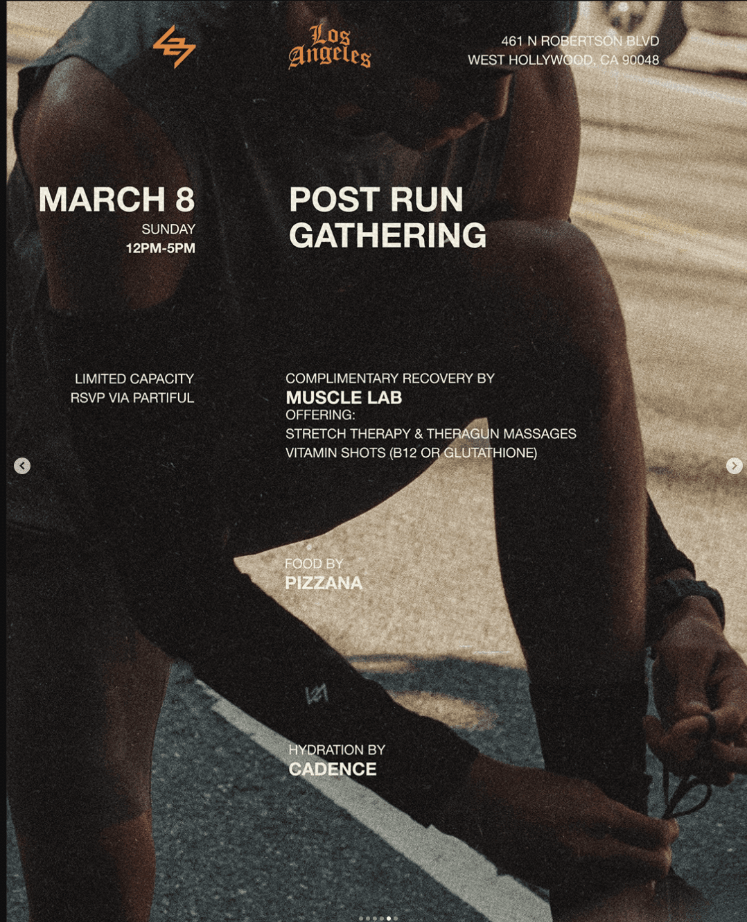 247 LA: Post Run Gathering | Los Angeles Marathon 2026 247 LA: Post Run Gathering | Los Angeles Marathon 2026