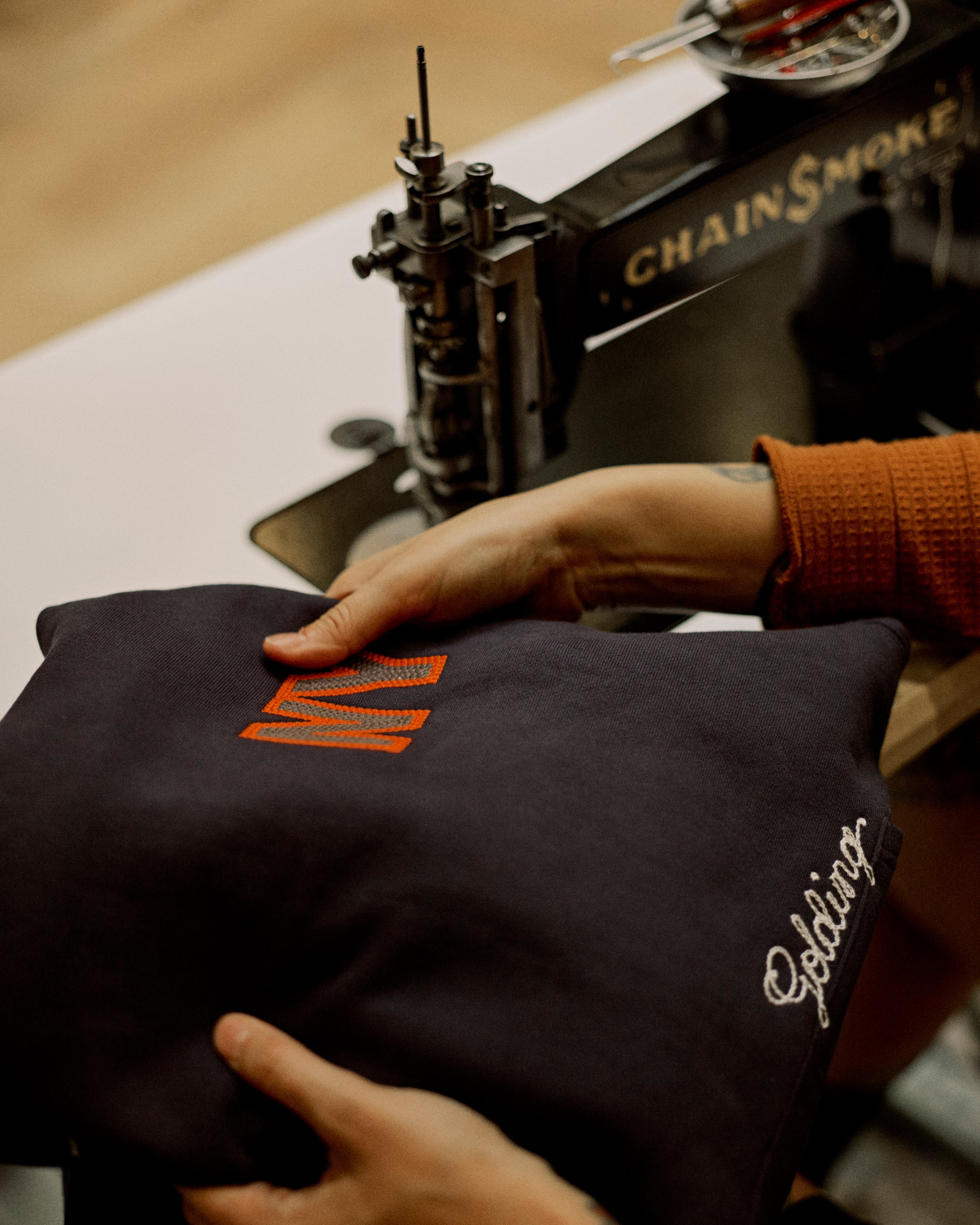 Tracksmith Post-Race Poster Stamping at The Brooklyn Circus