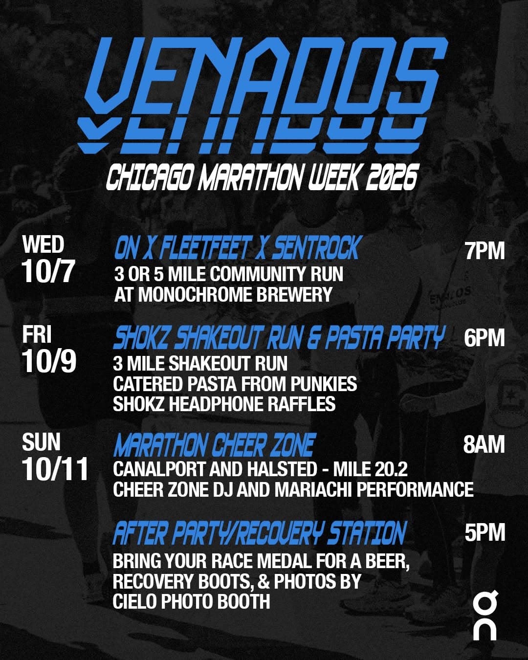 Venados Community Run with On, Fleet Feet and Sentrock