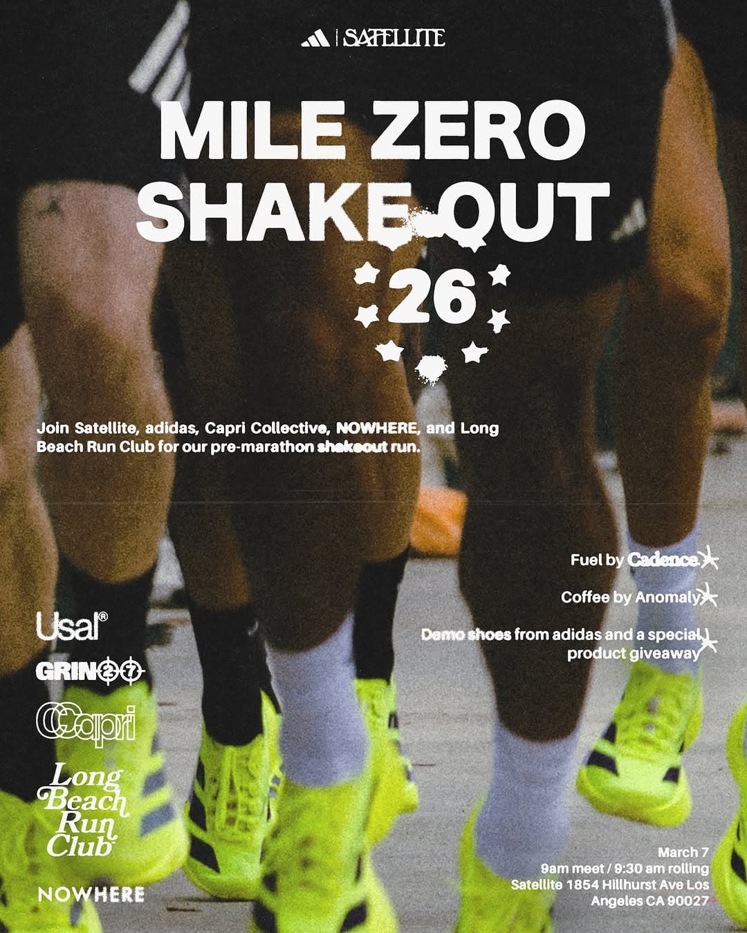 MILE ZERO Shake Out Run