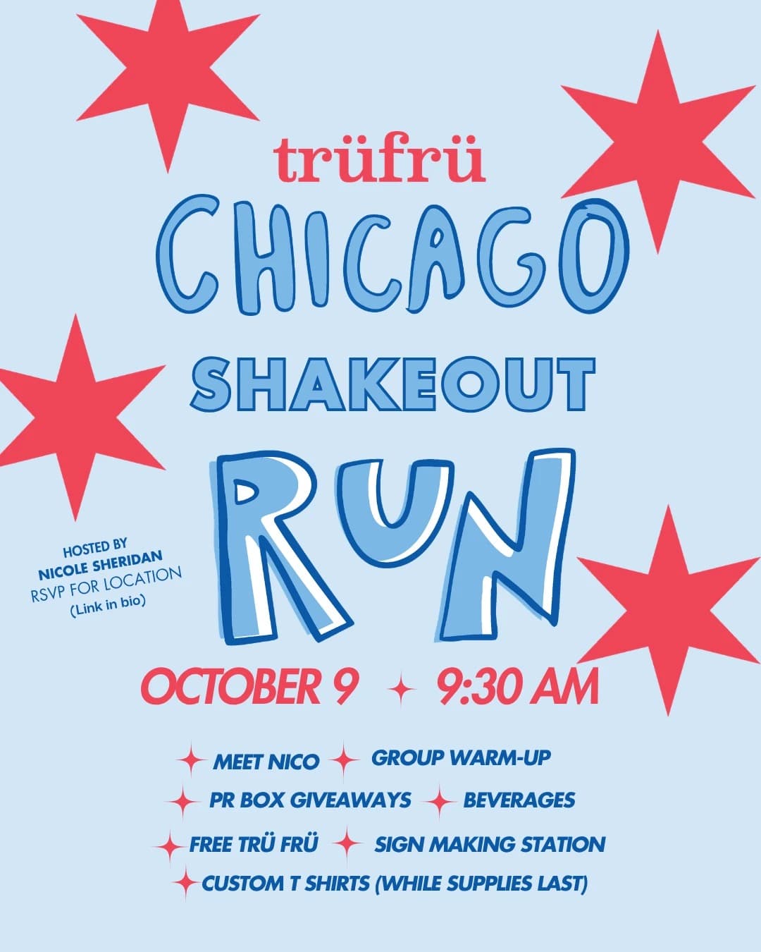 Trü Frü Chicago Shakeout Run with Nico Sheri