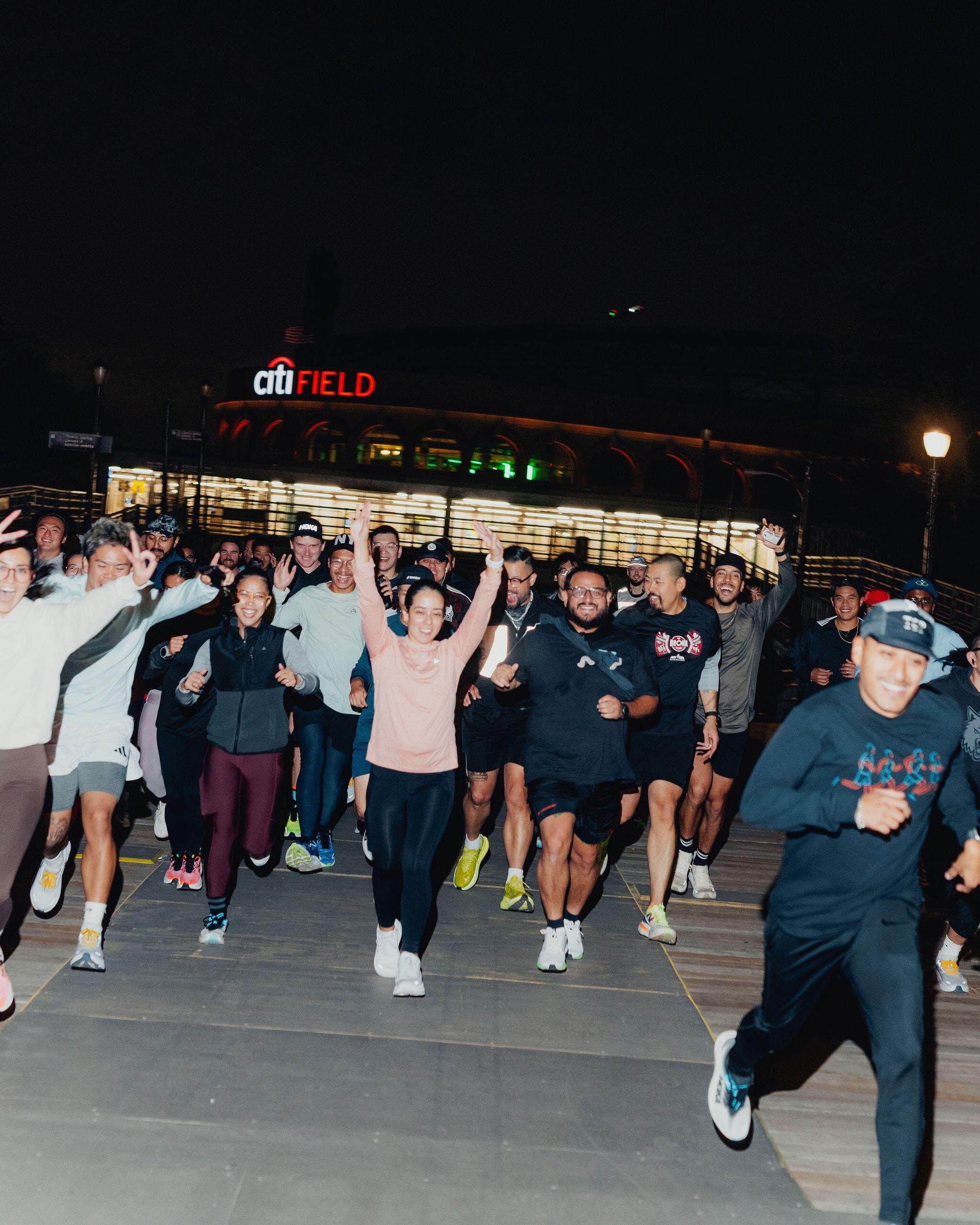 HOKA x WFRC x Black Distance Shakeout Run