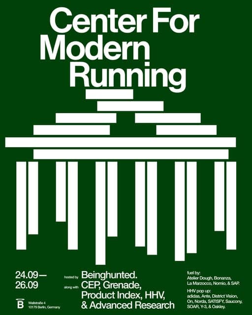 Beinghunted. – Center For Modern Running.