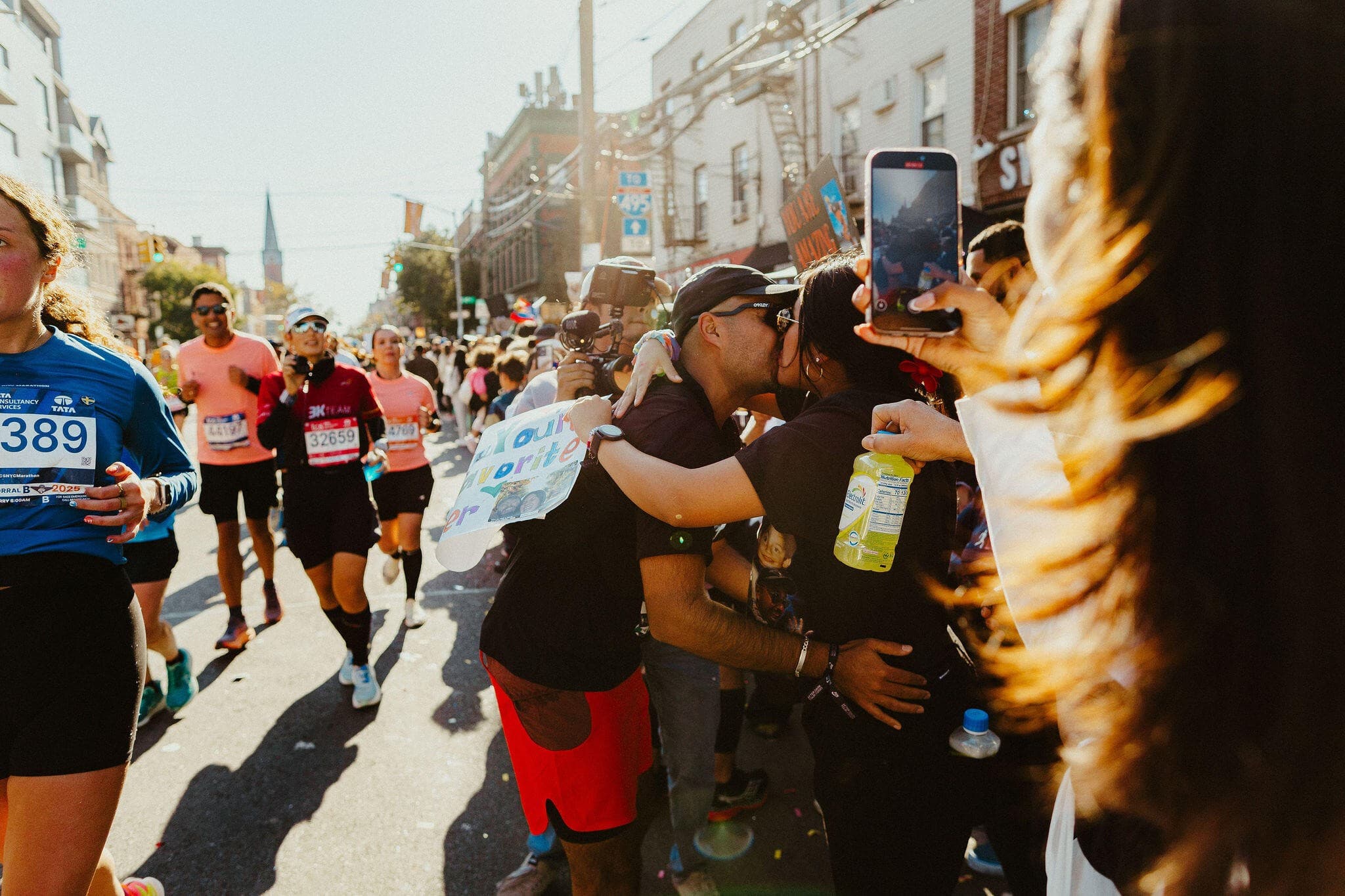 HOKA x WFRC Cheer Station