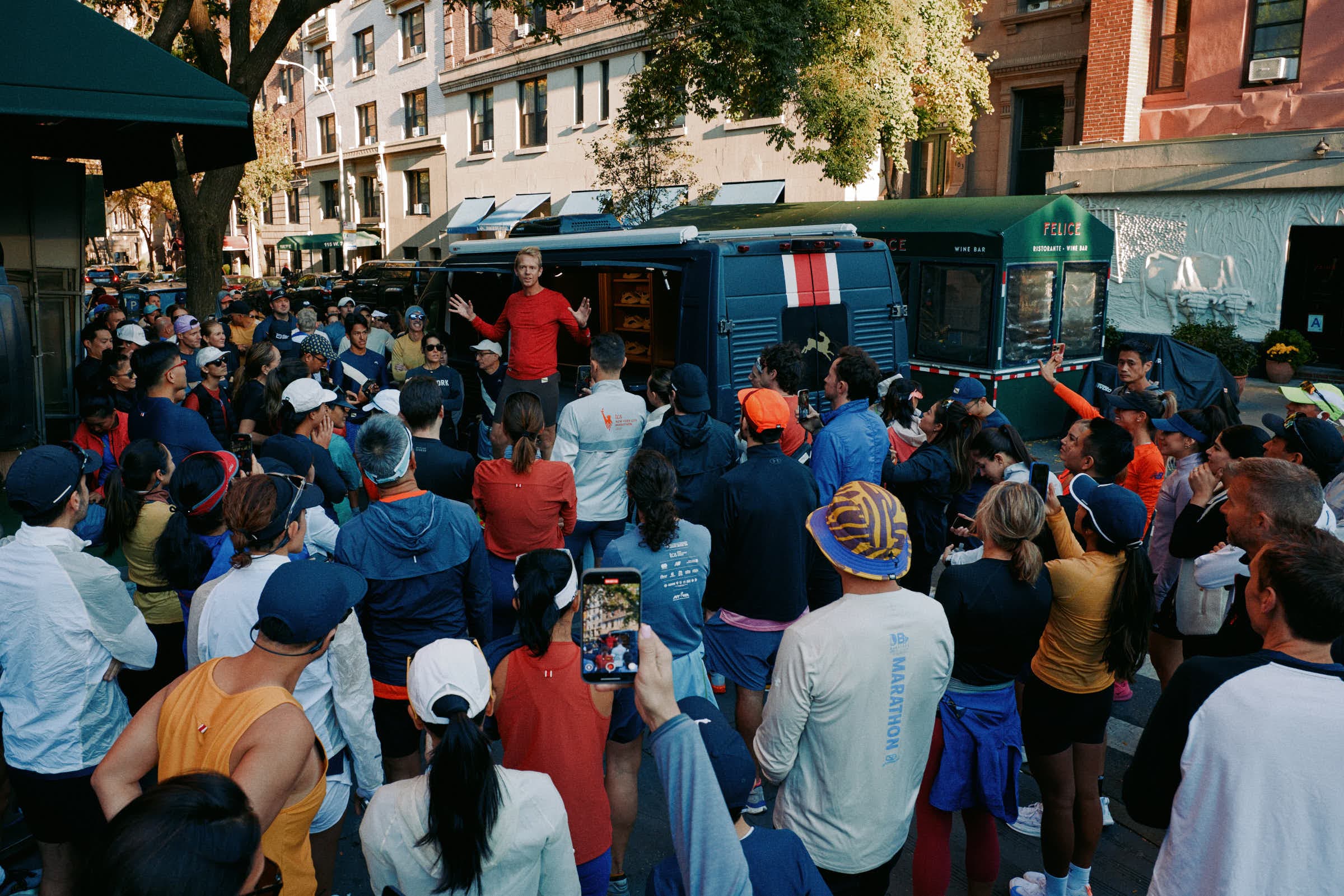 Tracksmith Pre-Race Shakeout at The Brooklyn Circus