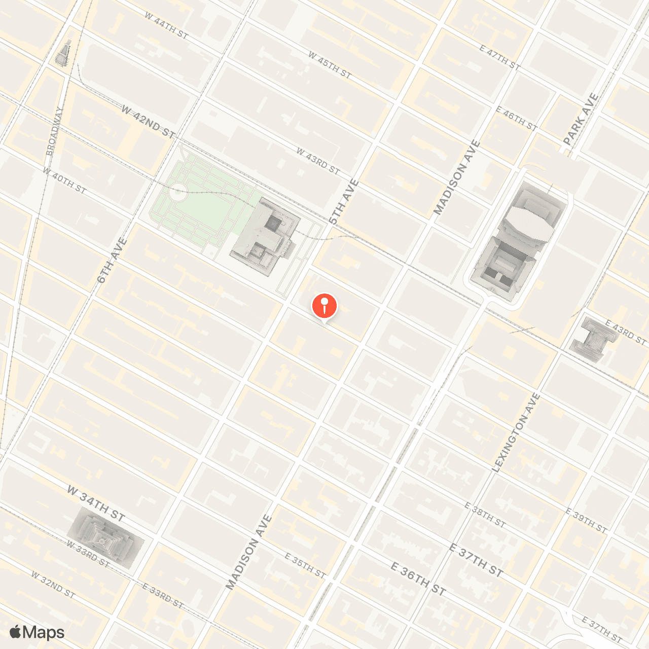 Map showing THE BLANC